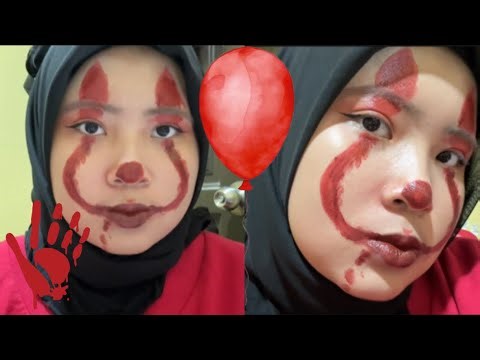 Red Clown Makeup Tutorial 🔥 | Glam, Creepy & Beautiful