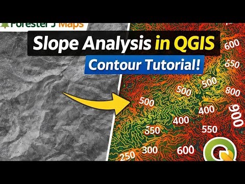 QGIS Contour Analysis Made Easy | Contour Tutorial for Beginners (Step-by-Step)