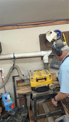 Creating nice, flat surfaces from edge grain barrel staves.#woodworking #barrels