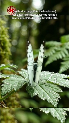 Madeiran Large White - Extinct Species #butterfly #insect