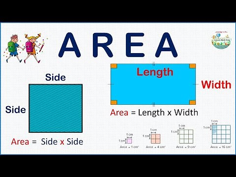 How to easily find the area of a Rectangle and a Square