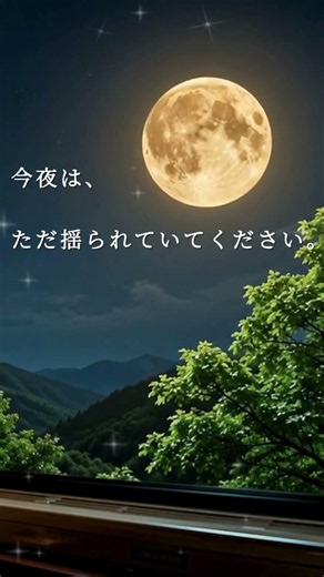 ただ揺られていい、月夜の列車。🌙【静かなピアノ&ギターBGM】