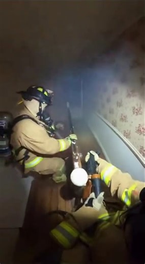 Firefighter Bodycam Basement Explosion During House Fire