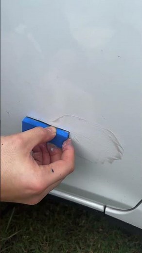 How to repair your car body scratch? #compound #scratchremover #carrepair