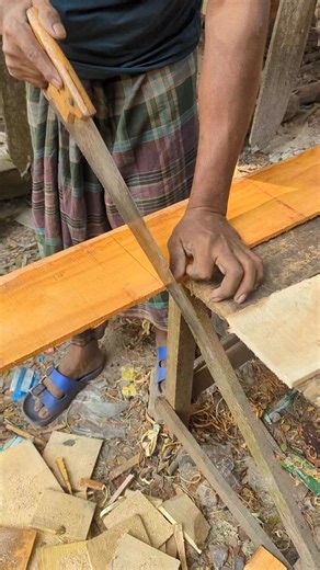 Cutting wood with a saw #saw #cutting #голубь #pet #netting | Shakil Farm Agro