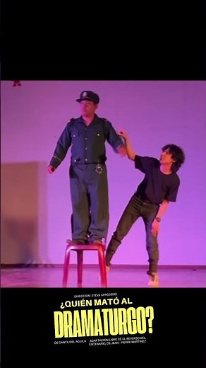 Obra de teatro: ¿Quién m4t0 al dramaturgo? 🎭