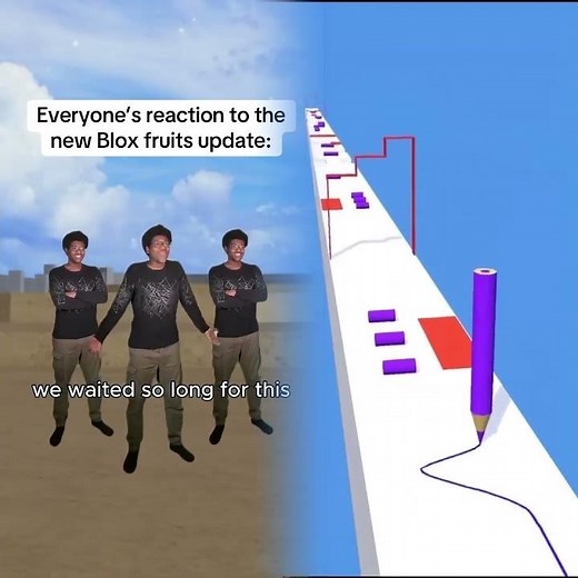 Everyone’s reaction to the new Blox Fruits update