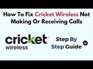 How To Fix Cricket Wireless Not Making Or Receiving Calls