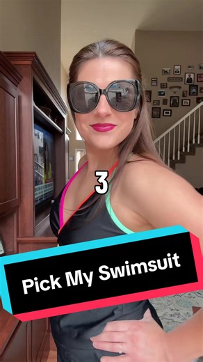 Which of these are you choosing for spring break and summer? I’m not sure which ones I like 🤔 #swimsuithaul #swimsuittryon #pickmyoutfit #swimwearfashion #fashionover40