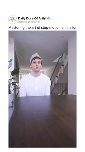 Daily Dose Of Artist on Instagram: "Kevin Parry is a stop-motion animator and visual effects artist renowned for creating engaging animations and mind-bending illusions. With over 15 years of experience in the film and animation industry, he has worked on notable films such as "Kubo & the Two Strings," "The Boxtrolls," and "Missing Link." Artist: @kevinbparry #art #stopmotion"