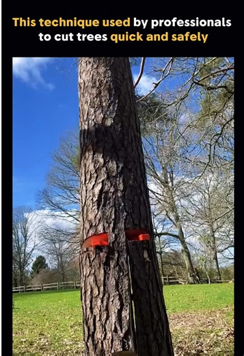 At First Glance, It Looks Like A Windblown Tree Frozen Mid-Fall. In Reality, It Is A Live Demonstration Of Stored Mechanical Energy. When A Partially Cut Trunk Remains Bent Under Tension, The Wood Fibers Act Like A Loaded Spring. The Final Cut Is Not About Force, But About Balance. As The Saw Moves Closer To The Stump, Weight Distribution Shifts And The Internal Stress Finally Finds A Release Path. The Result Is A Smooth, Almost Unreal Drop Back Into Position. It Is A Clear Example Of Tension, L