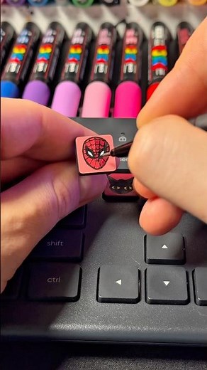 Drawing [Spider-Man: Brand New Day]on my Keyboard🎨#spiderman #drawing #art