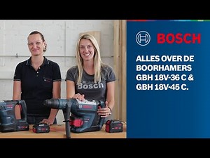 Alles over de Bosch Professional accuboorhamers GBH 18V-36 C & GBH 18V-45 C BITURBO Brushless