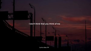 I'll Never Get Over You Getting Over Me - Lyrics Video