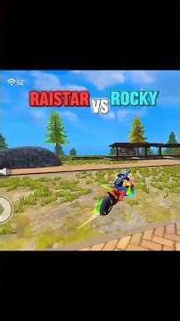 RAISTER VS ROCKY 🗿🍷 #shortsfeed #shorts #freefire #trending