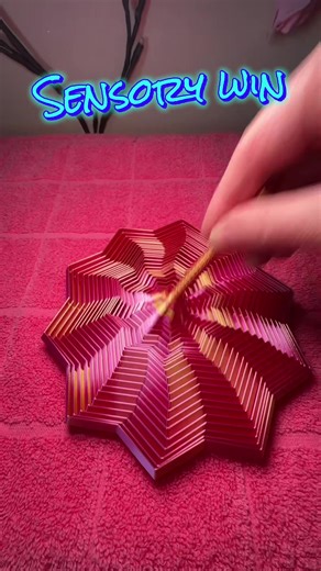 Not every sensory toy as a win. This one is. The 3-D sensory fidget star keeps hands engaged in the most calming, repetitive way. Perfect for a moments when you just need a reset.#autismmom #sensorysupport #fidgettoy #tiktokshopfinds