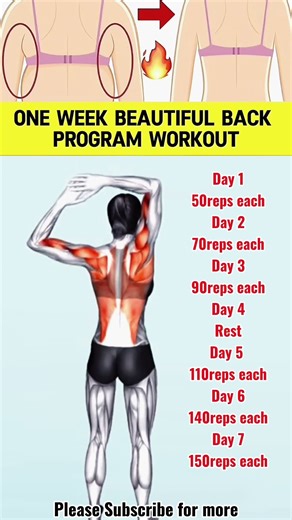 Exercise to Lose Back Fat | Back Workout #workoutroutine #homeworkout #backworkout #backfat