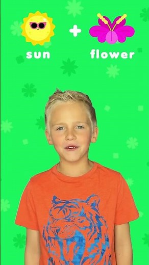 🌻🌞 Meet the Word Sunflower! #learnwords #compoundlearning #lingokids