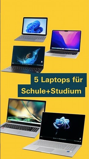 Laptop-Test 2023: Top-Notebooks für Schule + Studium, Kaufberatung Stiftung Warentest
