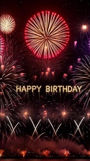 Joyful Happy Birthday Fireworks for a Perfect Birthday Surprise #fireworks #firework