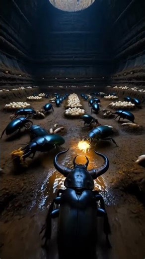 March 11, 2026Real POV Inside a Dung Beetle Colony | Tiny Camera Exploring Underground Insect World