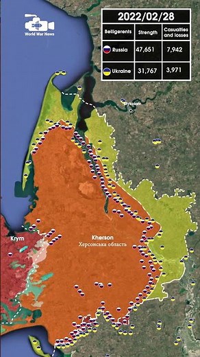 Ukraine Kherson Frontline – Map Explained