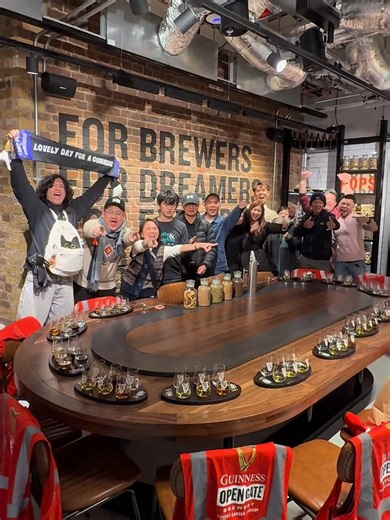 Ever wonder what goes into every perfect pint of Guinness? At the Guinness Open Gate Brewery in London, we immersed ourselves in the craftsmanship, heritage, and innovation behind Guinness. The magic happens long before it reaches the bar. Thank you Guinness, The Official Beer Of The Premier League, for bringing TRP & your lucky winners to experience the Guinness Open Gate Brewery in London. Enjoy responsibly. Only for non-Muslims aged 21 and above only. #GuinnessMY #LovelyGameForAGuinness #Love