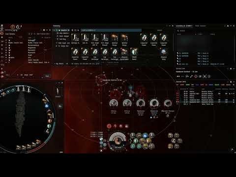 C5 Core Garrison – 3 Cycles with Naglfar Fleet Issue (Black Hole Effect)