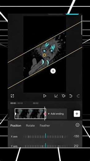 cap cat emoji video edit tutorial 😯