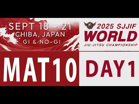 Área 10, Dia 1. Campeonato Mundial de Jiu Jitsu SJJIF