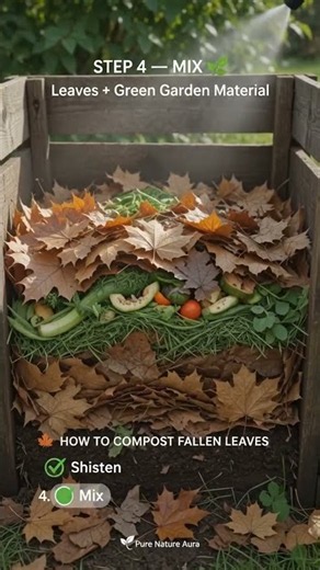 🍂 How To Compost Fallen Leaves: A Simple Step-by-Step Guide 🌿