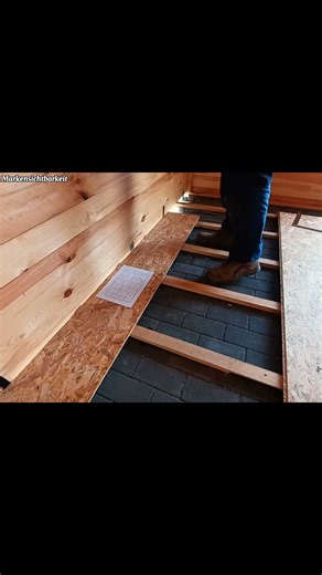 #DIY Gartenhaus OSB Platten verlegen Erstelle dir vorher einen Verlegepaln!