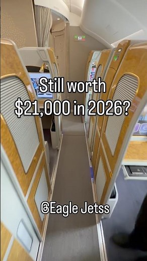 Emirates A380 First Class in 2026 ✈️ Still Worth $21,000?