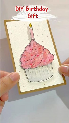 Crafting the Perfect Birthday Card for Your Bestie in 10 Minutes! #diy #shorts #papercraft