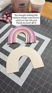 Try it next time! Fondant rainbow hack 🌈 Cardboard cut into a rainbow for the base White chocolate as glue (sets fast!) Sticks at the back for extra support No more waiting hours — done in minutes ✨#caketutorials #tipsandtricks #fondanttoppers | January Montiague
