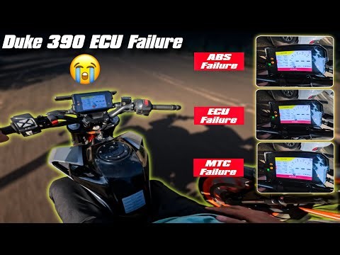 KTM Duke 390 ECU Failed on Road! 😭 | ABS + MTC Failure Explained 😱