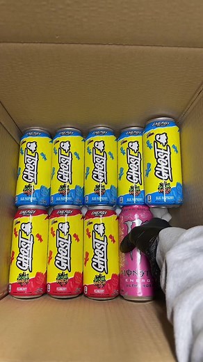 ⚡️👻When you need that ENERGY!👻⚡️ #energy #energydrink #ghostenergy #monsterenergy #asmr