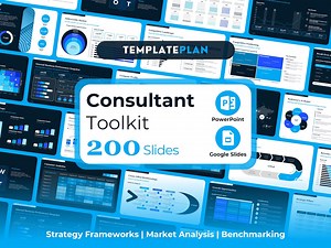 Consulting Toolkit | Powerpoint Template for Strategy Presentations, Finance & Market Analysis, Mckinsey Slides, Google Slides for Business - Etsy UK