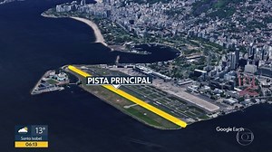Obras no Aeroporto Santos Dumont mexem com a logística do Aeroporto de Congonhas