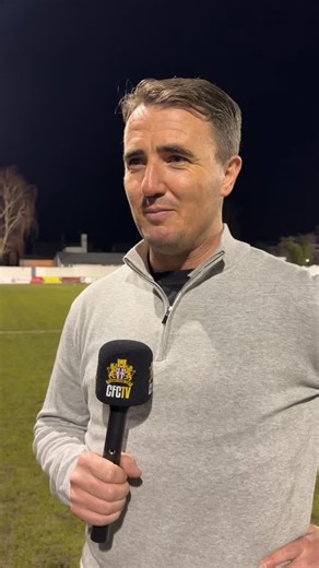 Clitheroe FC on Instagram: "Proud doesn’t even come close to how Sean feels right now! What an afternoon!!! #ForwardTogether"