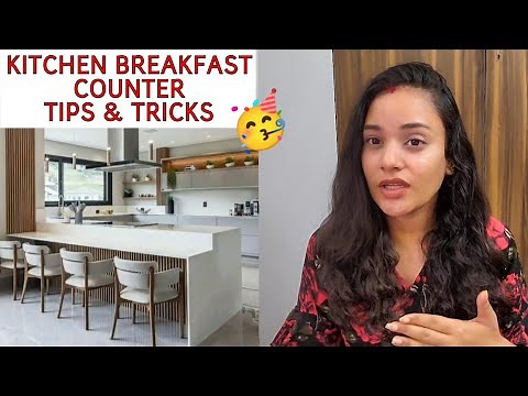 Kitchen breakfast counter trendy ideas,breakfast counter types& design,breakfast counter tips&tricks