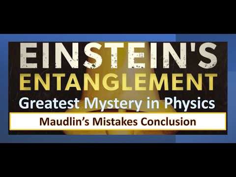Einstein's Entanglement: Maudlin's Mistakes (Short)