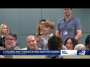 Local children find forever families during mass adoption event