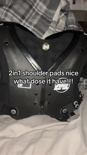 2in1 Shoulder Pads for American Football