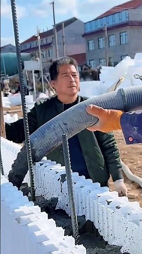 How to Drive Long Pile Foundations intoConcrete Properly | #concrete #column #construction #building