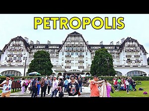 PETROPOLIS: Recorrido por la Ciudad IMPERIAL de BRASIL 🇧🇷