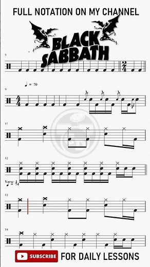 Iron Man 🥁 #blacksabbathrp #chamisdrums