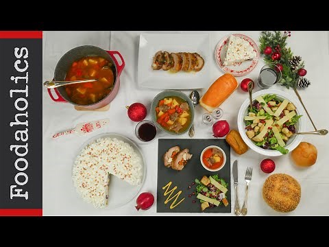 4 συνταγές για το Χριστουγεννιάτικο τραπέζι | foodaholics | 4 Christmas table recipes