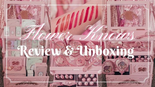 FLOWER KNOWS Makeup Review & Unboxing — Midsummer Fairytales