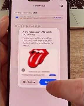 ScreenSave App: Clear the clutter, save the memories